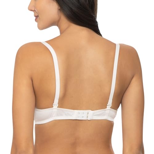 Image of Komli - Heavily Padded Push-Up Bra - Cotton Rich - Balconette - 3 /4th Coverage, Seamless, Wireless, Multiway Straps - T-Shirt Bra (Pack of 2)