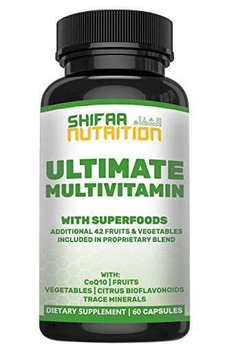 Halal Multivitamins for Adults, 30 …