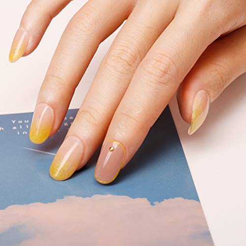 LACOMCHIR Gel Nagellack Set 8ml x 6 Farben LED Farbgel Kit Klassisch Nude Shellac Gellack Semi Permanentes Soak Off Gel… – Bild 5
