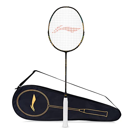 Li-Ning G-Force X5-79g G6 Badminton Racket Black/Teal/Gold