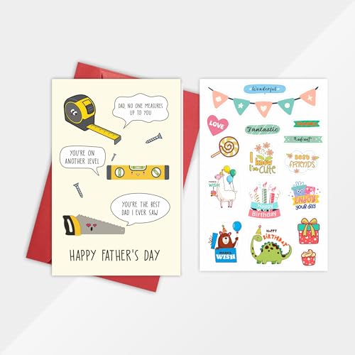 Funny Tool Pun Card for Dad