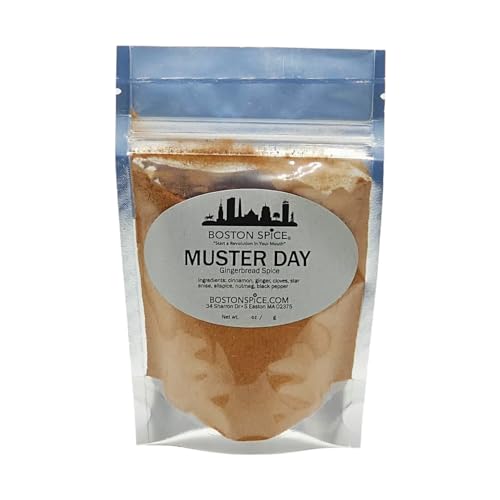 Boston Spice Muster Day Baking Seasoning Blend Gingerbread Pierniczki Lebkuchen Ginger Pierniki Cake Pie Muffins Cookies Cupcakes Protein Shakes Smoothies Approx 1 Cup spice wt. 3.7oz/106g
