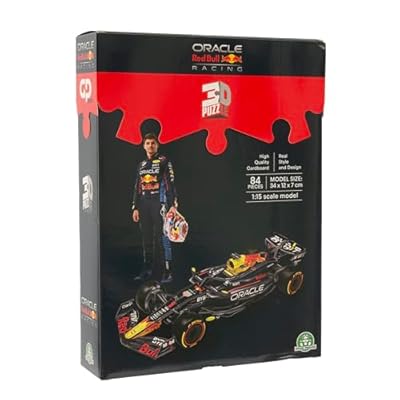 GP Sport, Red Bull Puzzle 3D F1 Car, Réplica del Coche Monoplaza de F1, Fabricada en Espuma EPS y Cartón y Neumáticos de Plástico, Montaje Fácil Sin Herramientas ni Pegamento, Famosa (REP00000) | Ya disponible en tu tienda friki favorita! En mundofriki.es! GP Sport, Red Bull Puzzle 3D F1 Car, Réplica del Coche Monoplaza de F1, Fabricada en Espuma EPS y Cartón y Neumáticos de Plástico, Montaje Fácil Sin Herramientas ni Pegamento, Famosa (REP00000) | Ya disponible en tu tienda friki favorita! En mundofriki.es!