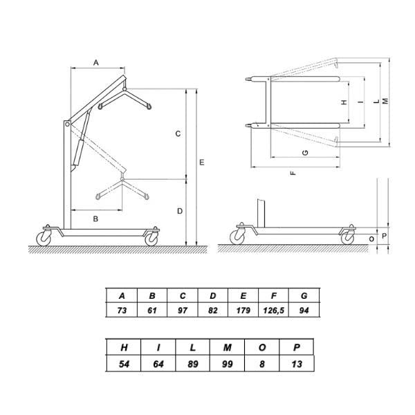 Sollevatore per malati elettrico TiMOTION Muevo 200 Kg - apertura gambe a pedale