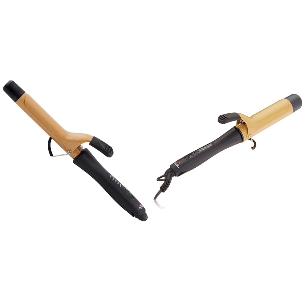 CHI Ceramic Curling Iron Bundle - 1 1 5 Barrel Curling Irons for Smooth Shiny Curls Waves