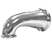 DANCO Universal Decorative Tub Spout with Pull Down Diverter, 8 Inch, Chrome, 1-Pack (10318)