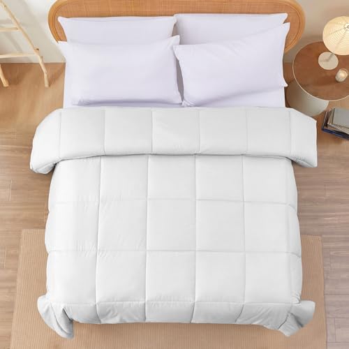 Image of Modern Threads Down Alternative Reversible Comforter White /White Twin