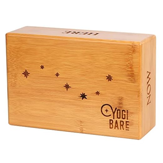 Yogibare - Blocco per yoga in schiuma antiscivolo