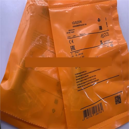 Sensor IGS204 detector de proximidad inductivo cilíndrico M12 para maquinaria 5