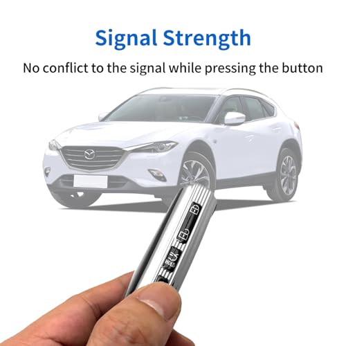 Image of Creativity for Mazda Key fob Case accessories (Silver Key Cover)