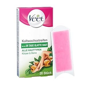 Veet Essential Inspirations Kaltwachsstreifen 20 Stück