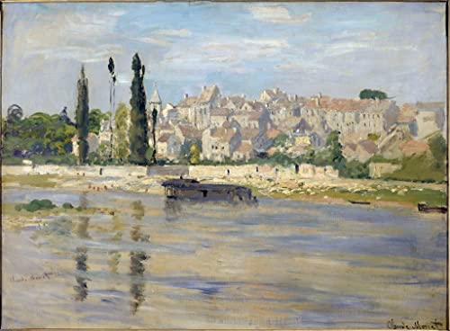 Tableau Monet Carrières Saint Denis pour transformer un mur vide en chef-d'œuvre