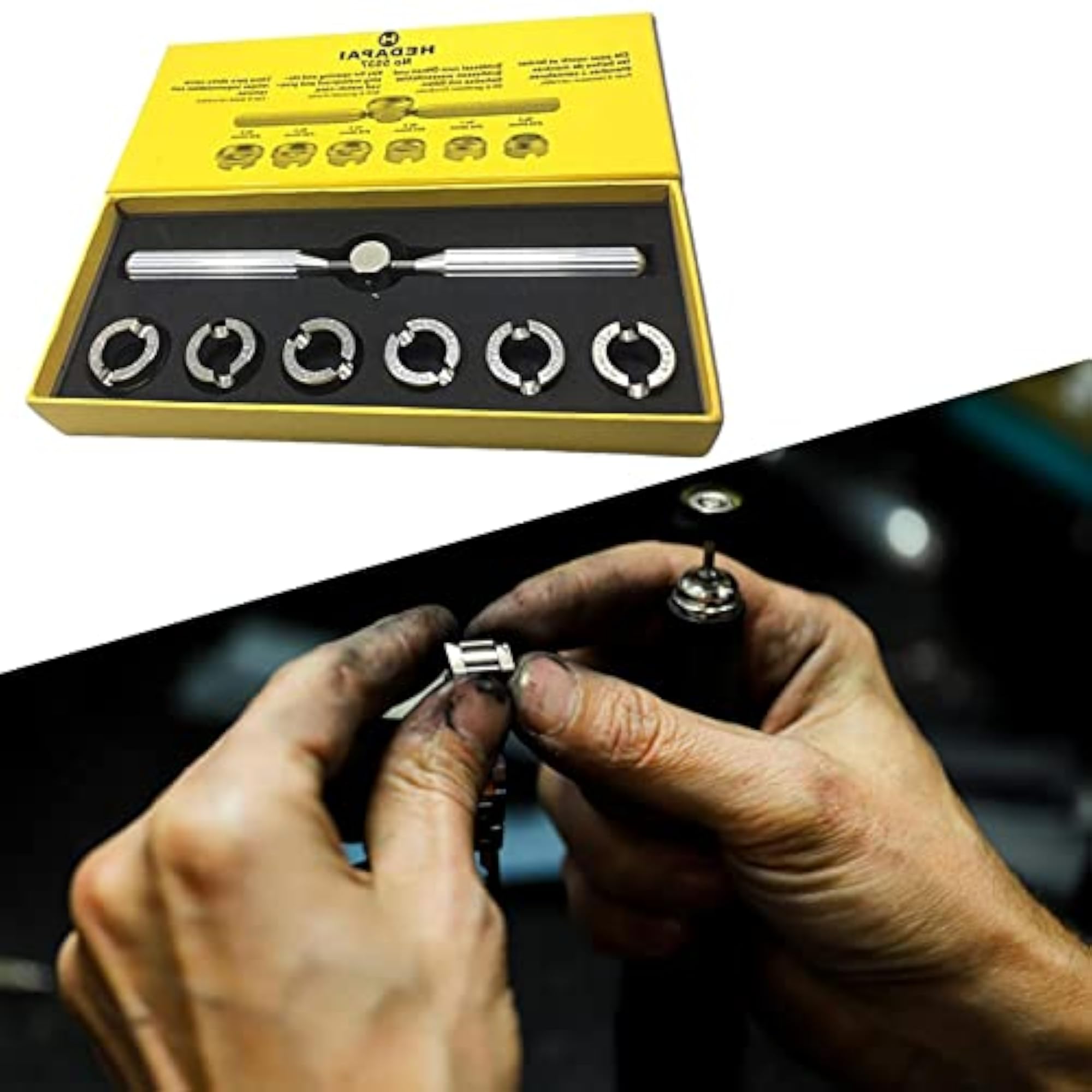 Watch Back Case Opener Repair Tools Kit