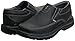 Skechers USA Men's Segment The Search Slip On Loafer,Black Leather,10.5 M US