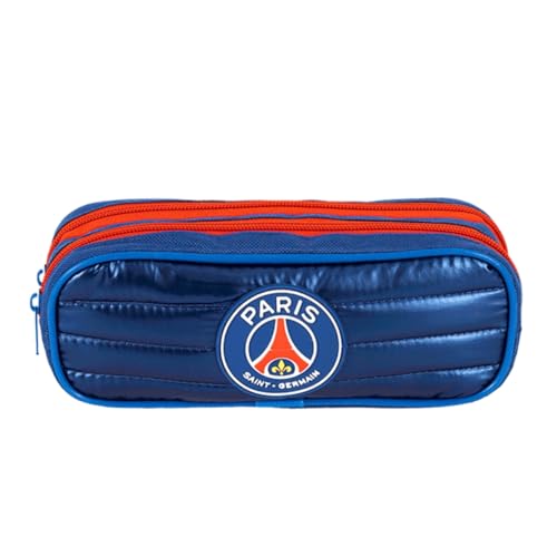 Estojo Escolar 2 Compartimentos PSG Plus Stripes Sestini