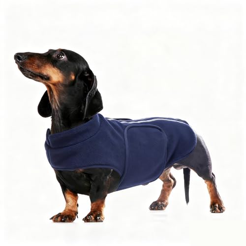 Veste en polaire souple pour chien idéale pour promenades hivernales