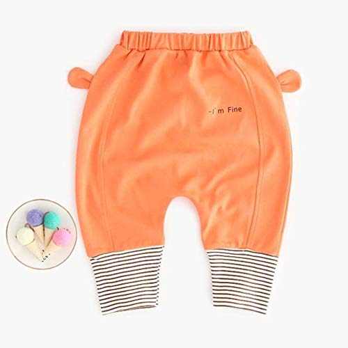 Calça para bebês recém-nascidos, primavera limpa, recém-nascido, estampa de desenho, listras de cost