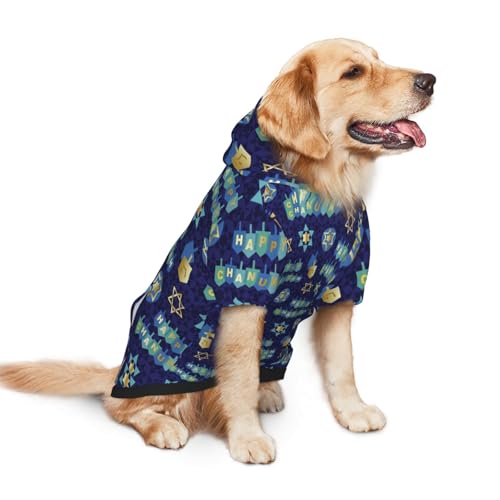 Sudadera con Capucha para Perros Grandes miniatura 2