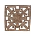 Gaodpz Möbelhandwerk Stifte Carving Dekoration Holz Holz Applique Aufkleber Ecke Onlay Rahmen für Wohnkultur (Farbe : 10cmX10cm)