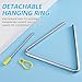 TIPTAP Hand Percussion Triangle, 6IN Musical Steel Triangle with Striker, Percussion Instrument with Exquisite Sound, Instrument for Orff Music Education