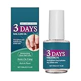 3 Days Nail Care Oil - 3 Tage Nagelpflegeöl mit Keratin Formel, Intensiv Behandlung für Trockene & Brüchige Nägel, Stärkendes Nagelöl mit Keratin & Vitamin E, 15ml Nagelhautöl