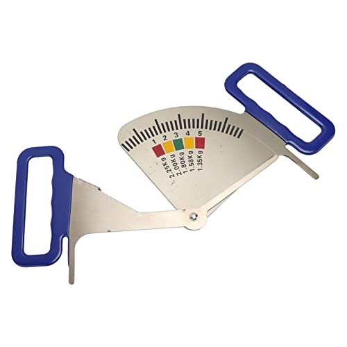 CHEOTIME Body Fat Caliper for Pig, Stainless Steel Sow Feeding Management Body Condition Ruler Pig Feeding Ruler Pig Farming Tool