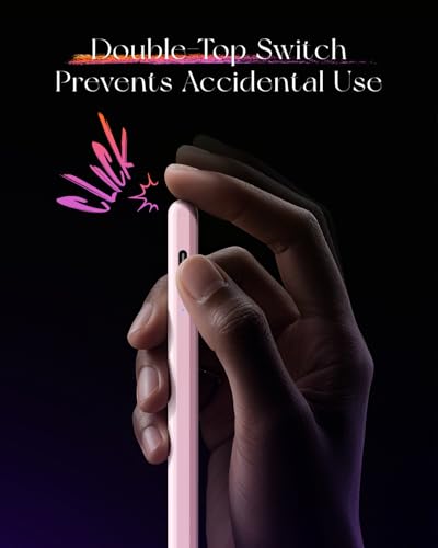 Image of JAMJAKE Stylus for Apple iPad Pencil 5X Faster Charge, Pencil for Apple iPad Compatible with iPad 6-11th Gen, iPad Air 3-5 /M2 /M3, iPad mini 5 /6, iPad Pro 11 inch /12.9 inch /M4, Double Tap Turn On /Off - Pink