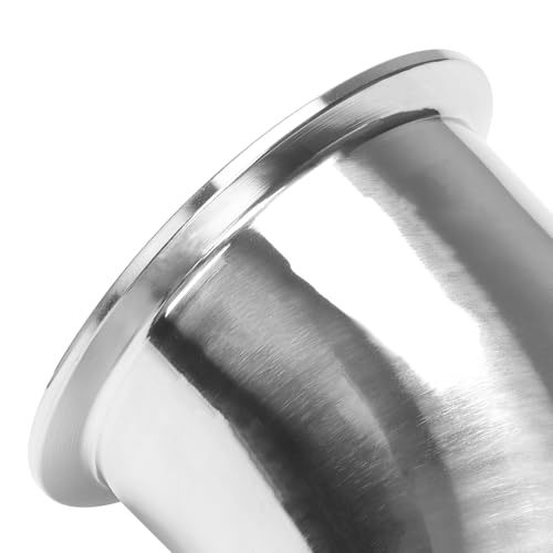 Image of DERNORD Sanitary Hose Barb Pipe Fitting 3 inch Tri Clamp (91MM Ferrule) 45 Degree Elbow Tube OD 3 inch /76MM