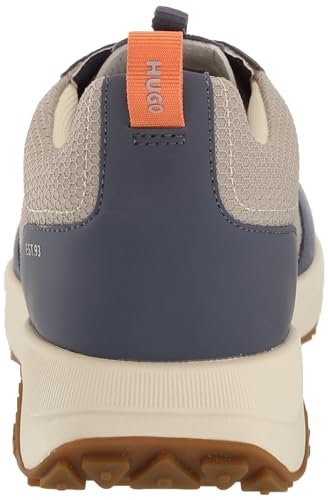 Image of HUGO Mens Running Style Mix Material Sneakers