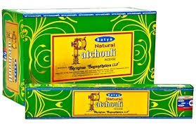 3 x Natural PATCHOULI Incense Sticks 15g (3 boxes)