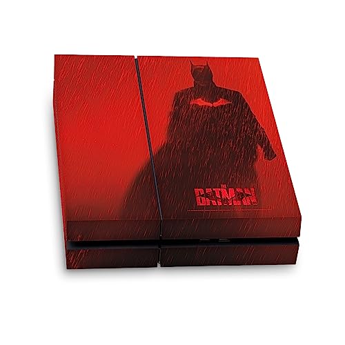 Autocollant PS4 de jeu skin vinyle Batman Pluie Rouge couverture console Sony