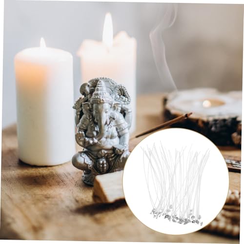 50 piezas de mechas de algodón para velas miniatura 3