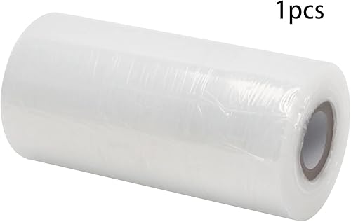 Miniatura 3 de Othmro Películas elásticas preestiradas, 1 rollo de películas elásticas de plástico transparente para mudanza y embalaje, envoltura elástica, 5.91
