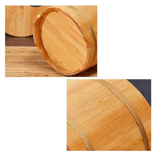 Tina de madera maciza para spa de pies con masaje miniatura 5