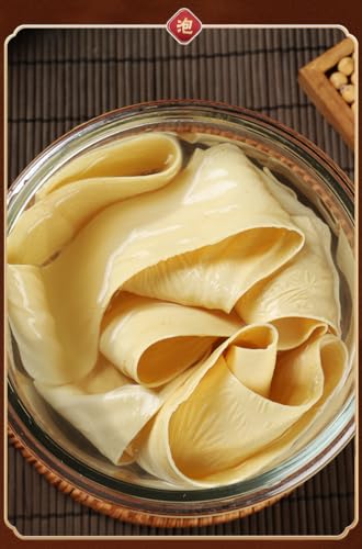Chinese Delicacy Vegan Tofu Skin (4.86oz): Authentic Flavor, Healthy Non-GMO Snack—Easy Stir-Fry & Soup Ready for Vegetarians & Home Cooks火锅豆皮 (2pc)