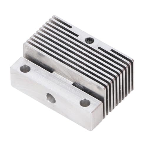Odorkle Aluminum Alloy Printhead Heatsink with Efficient Cooling Performance for 4 3D Printer Large Machine P1s Plus Build Hotend, Best Color