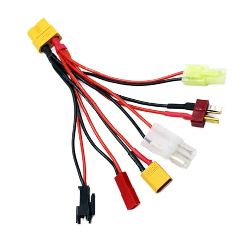 Cable divisor Aviation Grade 6 Way XT60 para UAV miniatura 1