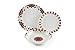Excelsa Lhasa Red Vajilla de 18 Piezas, Porcelana, Rojo
