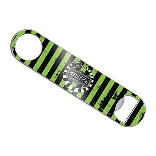 Beetlejuice Beetle Worm Stainless Steel Vinyl Covered Flat Bartender Speed Bar Bottle Opener