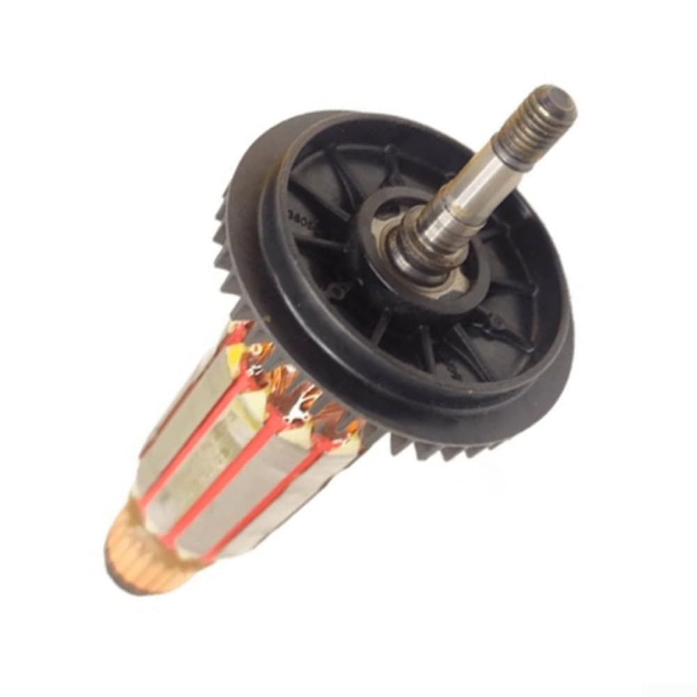 Rotor de armadura de repuesto para amoladora angular DWE8300 DWE8310, alambre de cobre diseñado para tolerancias de equipos originales, mecanizado de precisión, robusto y fácil