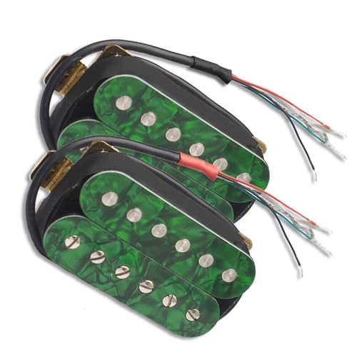 Przetworniki Do Gitary Elektrycznej Zielona 6-strunowa gitara elektryczna Humbucking Pickup regulowana śruba cewka gitarowa Split Pickup