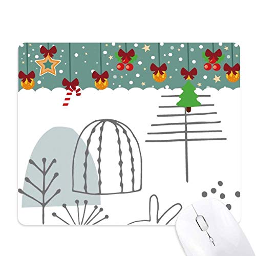 Tapis de souris Noël chiot en caoutchouc idée cadeau de fin d'année