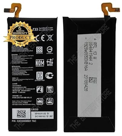 Image of Original BL-T33 Battery for LG Q6, Q6 Plus, Q6 A Battery with 6 Months Warranty**** (J00156)