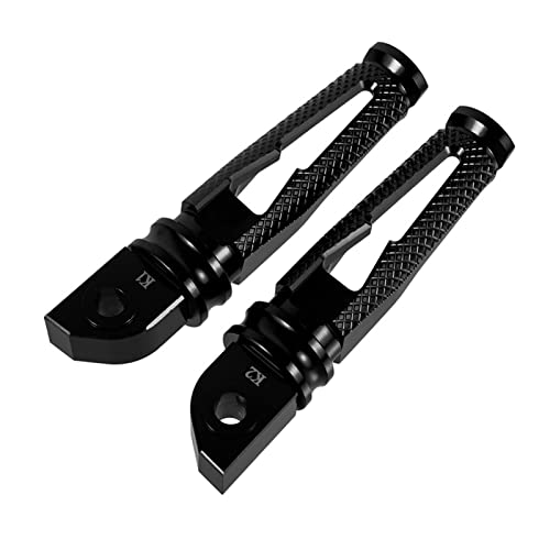 ROXTAN Seitenständer Für Triumph Daytona 675/R 2011-2016 Speed Triple 1050/R 2011-2015 Street Triple 675/R 2011-2016 Motorrad-Fußrasten Hinten Race Peg Kit (Color : Schwarz)