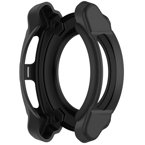 Coque Garmin Instinct E 40mm Disscool en TPU noir idéale pour le sport et la randonnée