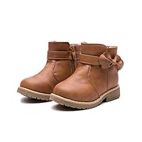 Blue Berry Girls Cute Fashion Toddler Winter Snow Boots (14TAN, numeric_10)