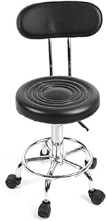 Barber Chair, Adjustable Black Salon Hairdressing Styling Chair Barber Massage for Barber Massage Beauty Studio