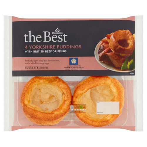 Morrisons The Best Beef Dripping Yorkshire Puddings 192g Tray