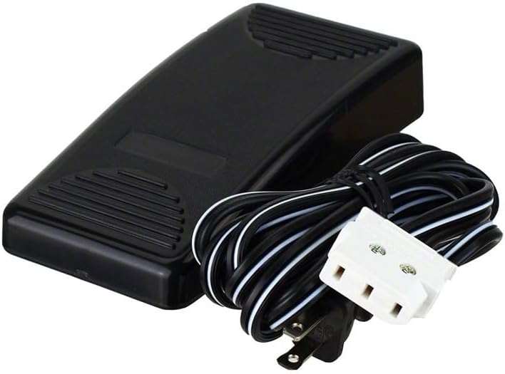 KK-SEW Foot Control Pedal with Cord #032270000 for Janome, Necchi Sewing Machines