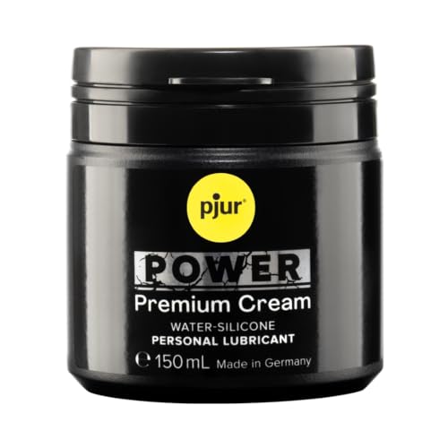 pjur POWER - Gel lubrificante per fisting, formula cremosa per sesso intenso - anche per sex toy grandi e dildo (150ml)